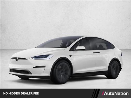 White 2024 Tesla Model X Long Range