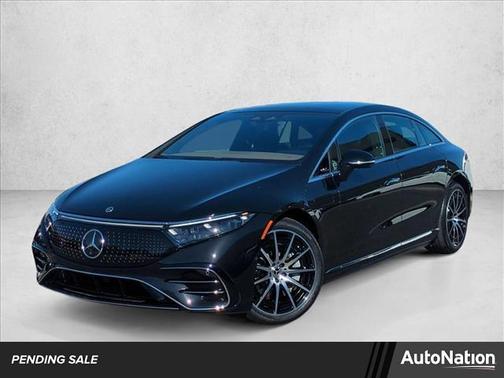 Obsidian Black Metallic 2023 Mercedes-Benz EQS 450 4MATIC