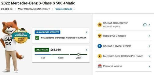 Black 2022 Mercedes-Benz S-Class 4MATIC