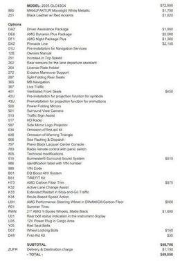 2025 Mercedes-Benz AMG GLC 43 4MATIC