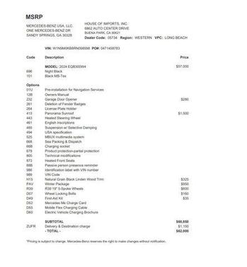 2024 Mercedes-Benz EQB 300 4MATIC
