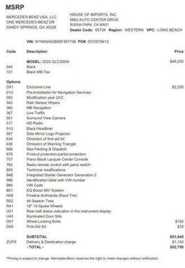 2025 Mercedes-Benz GLC 300 Base