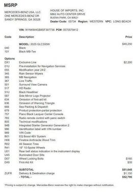 2025 Mercedes-Benz GLC 300 Base