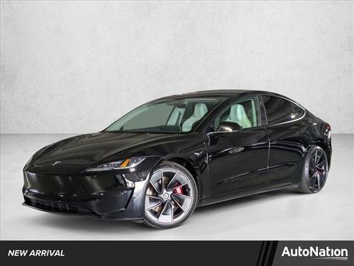 Black 2024 Tesla Model 3 Performance