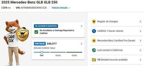 2025 Mercedes-Benz GLB 250 Base