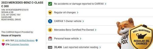 2023 Mercedes-Benz C-Class C 300