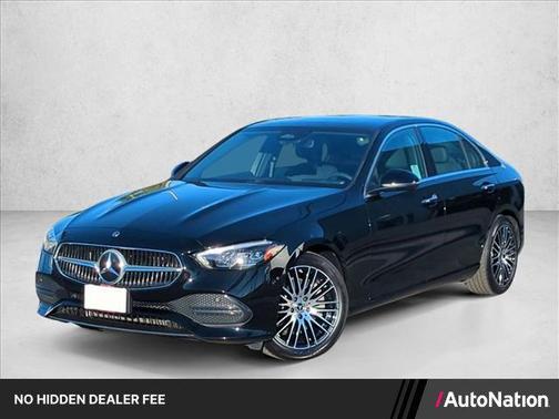Black 2025 Mercedes-Benz C-Class C 300