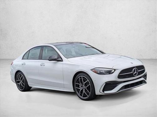 Polar White 2023 Mercedes-Benz C-Class C 300