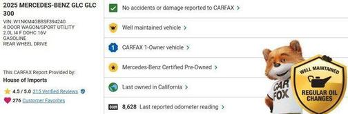 2025 Mercedes-Benz GLC 300 Base