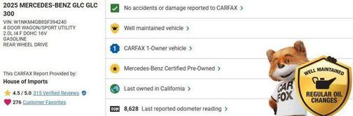 2025 Mercedes-Benz GLC 300 Base