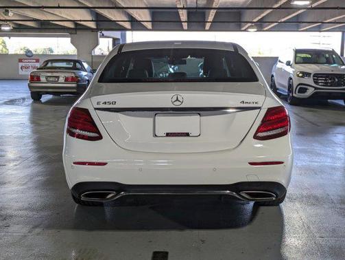 Polar White 2019 Mercedes-Benz E-Class E 450 4MATIC