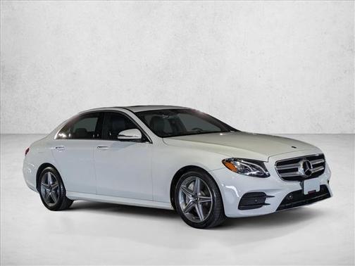 Black 2019 Mercedes-Benz E-Class 4MATIC