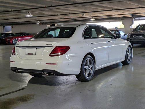 Polar White 2019 Mercedes-Benz E-Class E 450 4MATIC