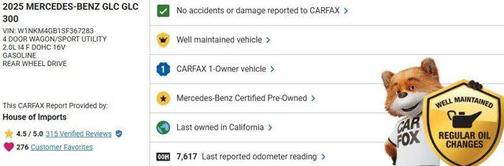 2025 Mercedes-Benz GLC 300 Base