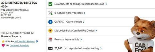 2023 Mercedes-Benz EQS 450 4MATIC