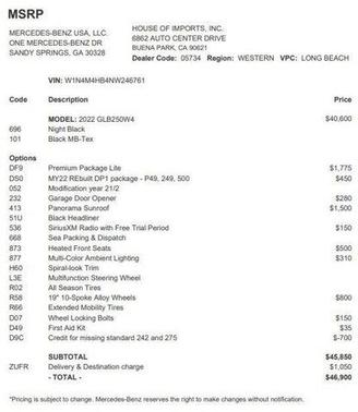 2022 Mercedes-Benz GLB 250 4MATIC