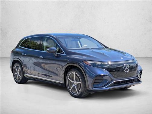 Twilight Blue Metallic 2023 Mercedes-Benz EQS 580 4MATIC