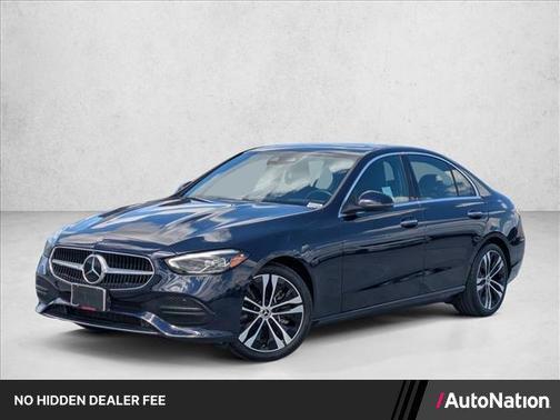 Lunar Blue Metallic 2022 Mercedes-Benz C-Class Sedan