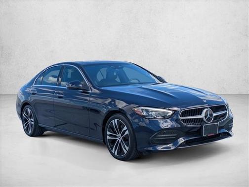 Lunar Blue Metallic 2022 Mercedes-Benz C-Class Sedan