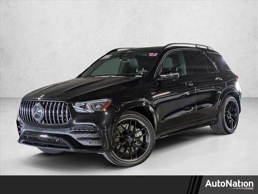Obsidian Black Metallic 2022 Mercedes-Benz AMG GLE 53 4MATIC+