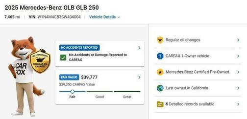 2025 Mercedes-Benz GLB 250 Base