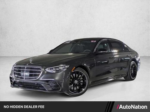 Graphite Grey 2023 Mercedes-Benz S-Class 4MATIC