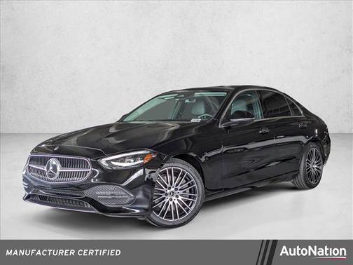 Black 2023 Mercedes-Benz C-Class Sedan