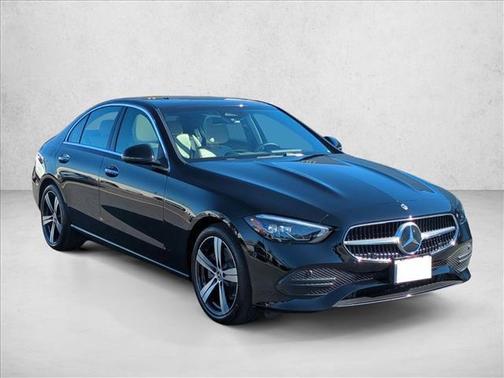 Black 2025 Mercedes-Benz C-Class C 300