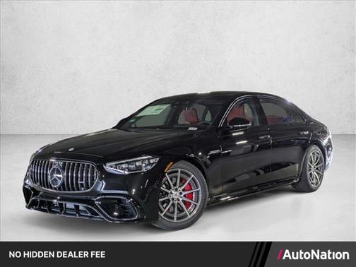 Obsidian Black Metallic 2026 Mercedes-Benz S-Class Base 4MATIC
