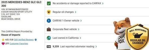 2025 Mercedes-Benz GLC 300 Base