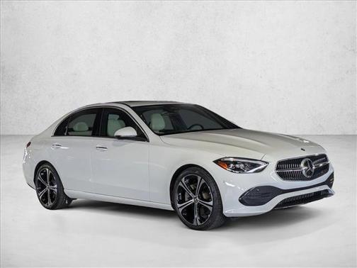 Polar White 2024 Mercedes-Benz C-Class C 300