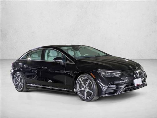 Black 2023 Mercedes-Benz EQE 350 4MATIC+