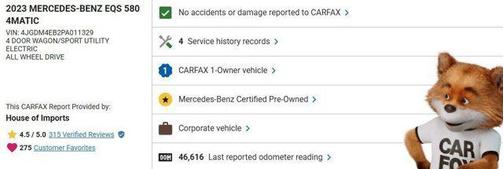 2023 Mercedes-Benz EQS 580 4MATIC