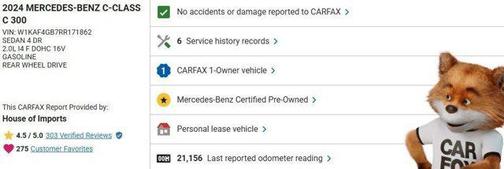 2024 Mercedes-Benz C-Class C 300