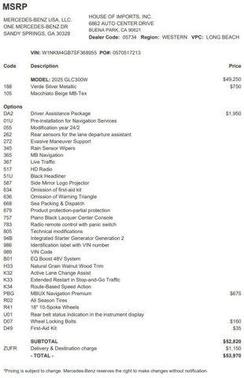 2025 Mercedes-Benz GLC 300 Base