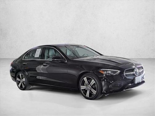 Black 2025 Mercedes-Benz C-Class C 300