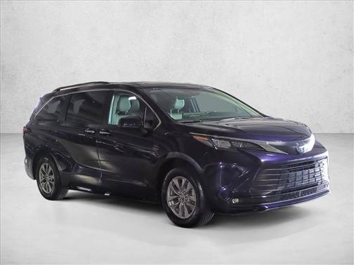Blue 2025 Toyota Sienna XLE