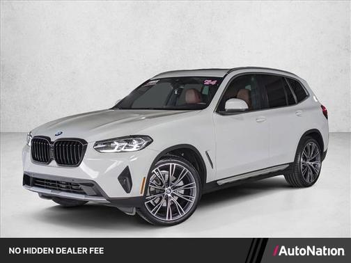 Alpine White 2024 BMW X3 sDrive30i