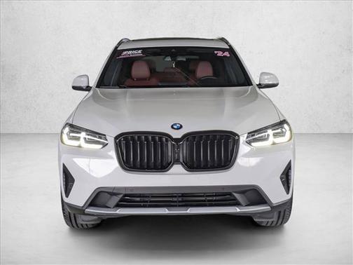 Alpine White 2024 BMW X3 sDrive30i