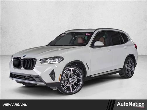 Alpine White 2024 BMW X3 sDrive30i