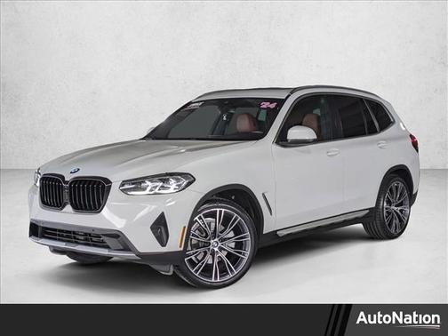 Alpine White 2024 BMW X3 sDrive30i