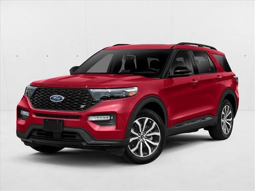 Rapid Red Metallic Tinted Clearcoat 2020 Ford Explorer ST