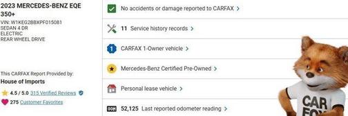 2023 Mercedes-Benz EQE 350+ Base
