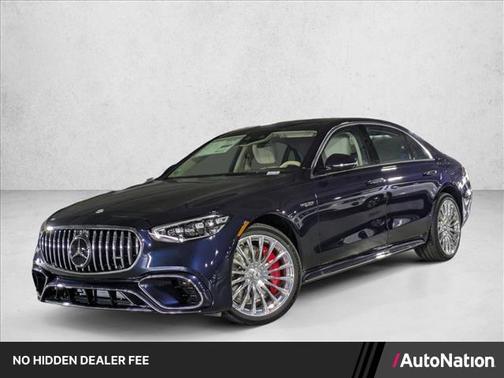 Nautical Blue Metallic 2026 Mercedes-Benz AMG S 63 E Base 4MATIC
