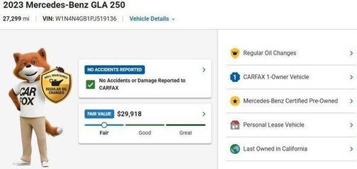 Mountain Grey Metallic 2023 Mercedes-Benz GLA 250 Base