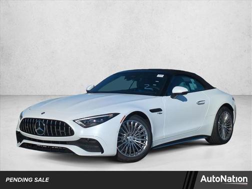 MANUFAKTUR Moonlight White Metallic 2026 Mercedes-Benz AMG SL 43 Base