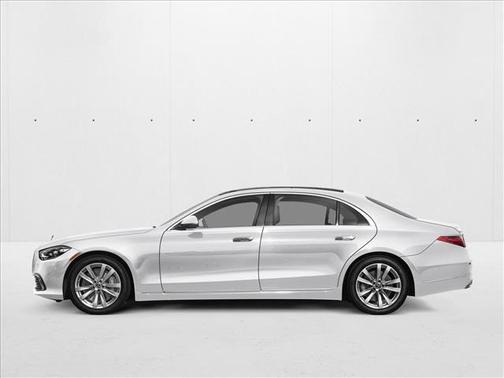 MANUFAKTUR Moonlight White Metallic 2026 Mercedes-Benz S-Class S 580e 4MATIC