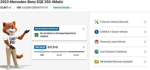 Selenite Grey Metallic 2023 Mercedes-Benz EQE 350 4MATIC