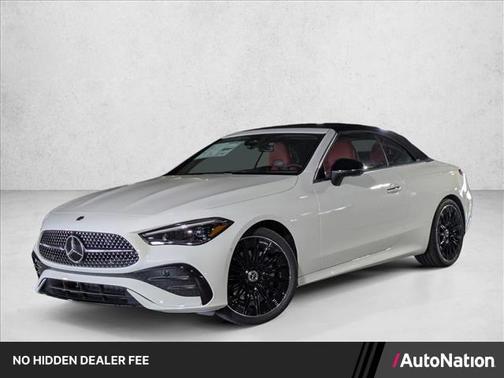 Polar White 2026 Mercedes-Benz CLE 300 4MATIC Cabriolet