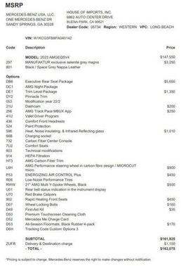 2023 Mercedes-Benz AMG EQS AMG EQS
